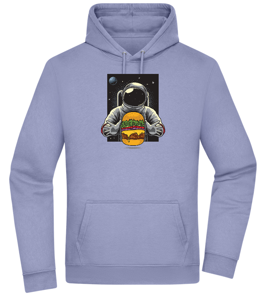 Astroburger Design - Premium Essential Unisex Hoodie_BLUE_front