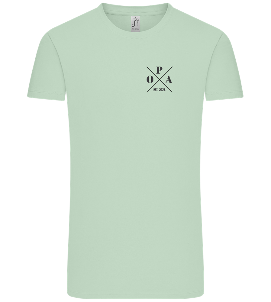OPA EST Design - Comfort Unisex T-Shirt_ICE GREEN_front