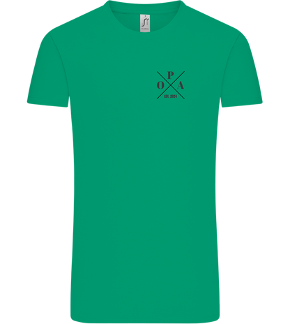 OPA EST Design - Comfort Unisex T-Shirt_SPRING GREEN_front