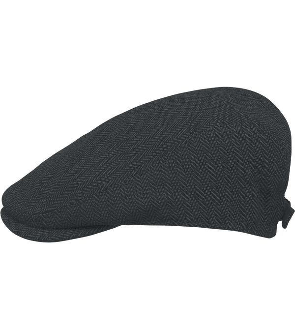Heritage Newsboy Cap_BLACK_left