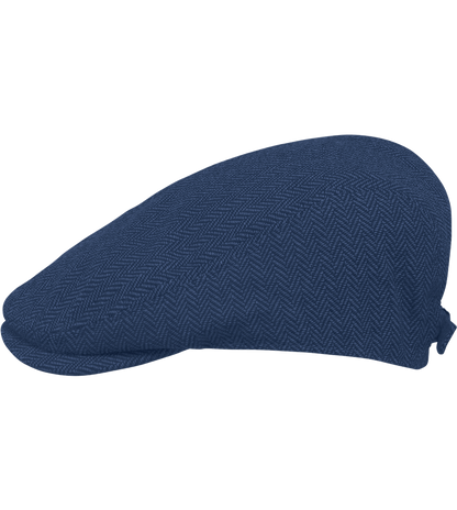Heritage Newsboy Cap_BLUE_left