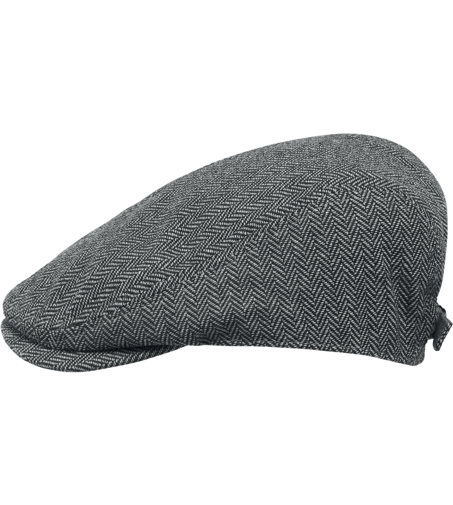 Heritage Newsboy Cap_GREY_left