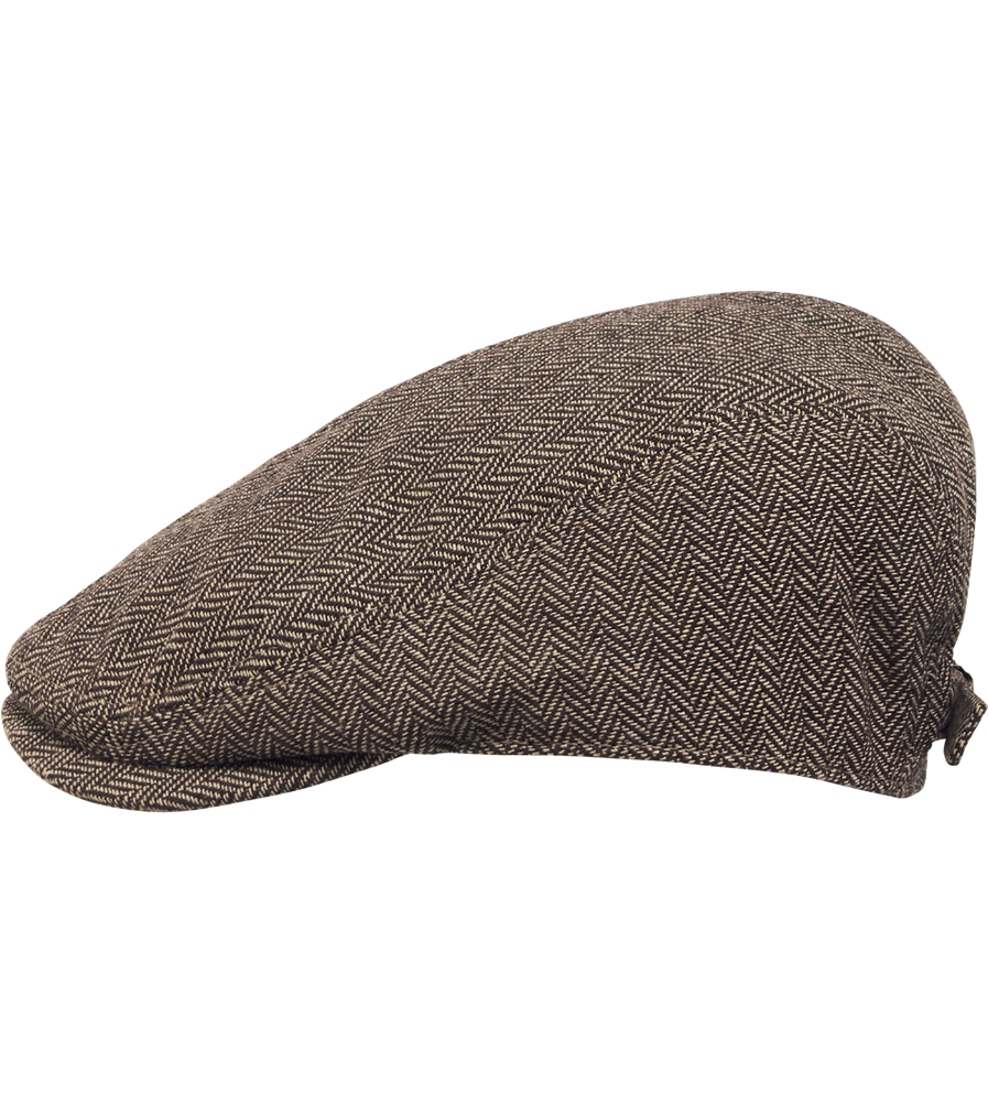 Heritage Newsboy Cap_KHAKI_left