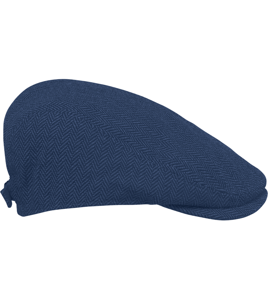 Heritage Newsboy Cap_BLUE_right