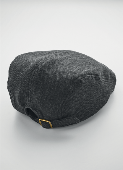 Heritage Newsboy Cap_BLACK_VARIANTFEATUREDIMAGE_left_0