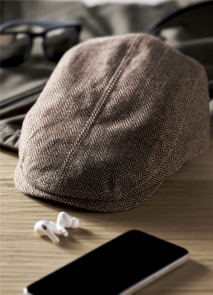 Heritage Newsboy Cap_KHAKI_VARIANTFEATUREDIMAGE_left_0