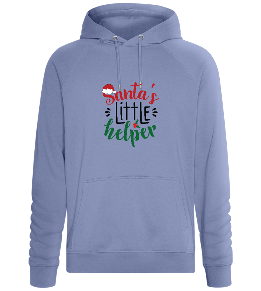 Santa's Helper Design - Comfort unisex hoodie_BLUE_front