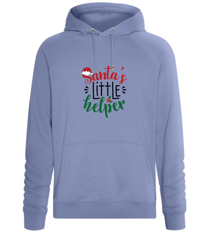 Santa's Helper Design - Comfort unisex hoodie_BLUE_front