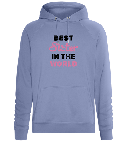 Best Sister in the World Design - Comfort unisex hoodie_BLUE_front