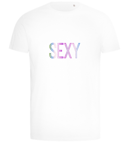 Sexy Design - Comfort men's t-shirt_WHITE_front