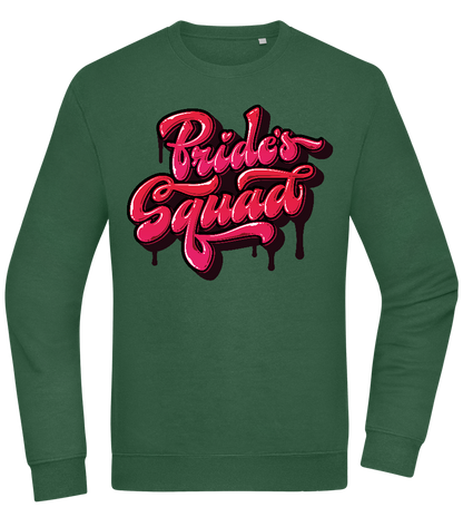 The Bride's Squad Design - Comfort Essential Unisex Sweater_GREEN BOTTLE_front