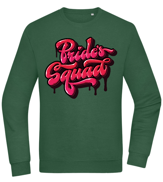 The Bride's Squad Design - Comfort Essential Unisex Sweater_GREEN BOTTLE_front