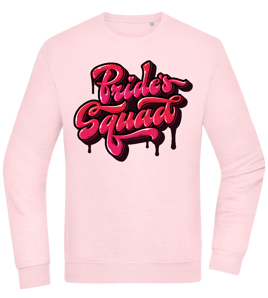 The Bride's Squad Design - Comfort Essential Unisex Sweater_LIGHT PEACH ROSE_front