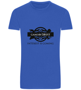 Interest is Coming Design - Basic Unisex T-Shirt