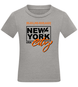 The City That Never Sleeps Design - Comfort kids fitted t-shirt