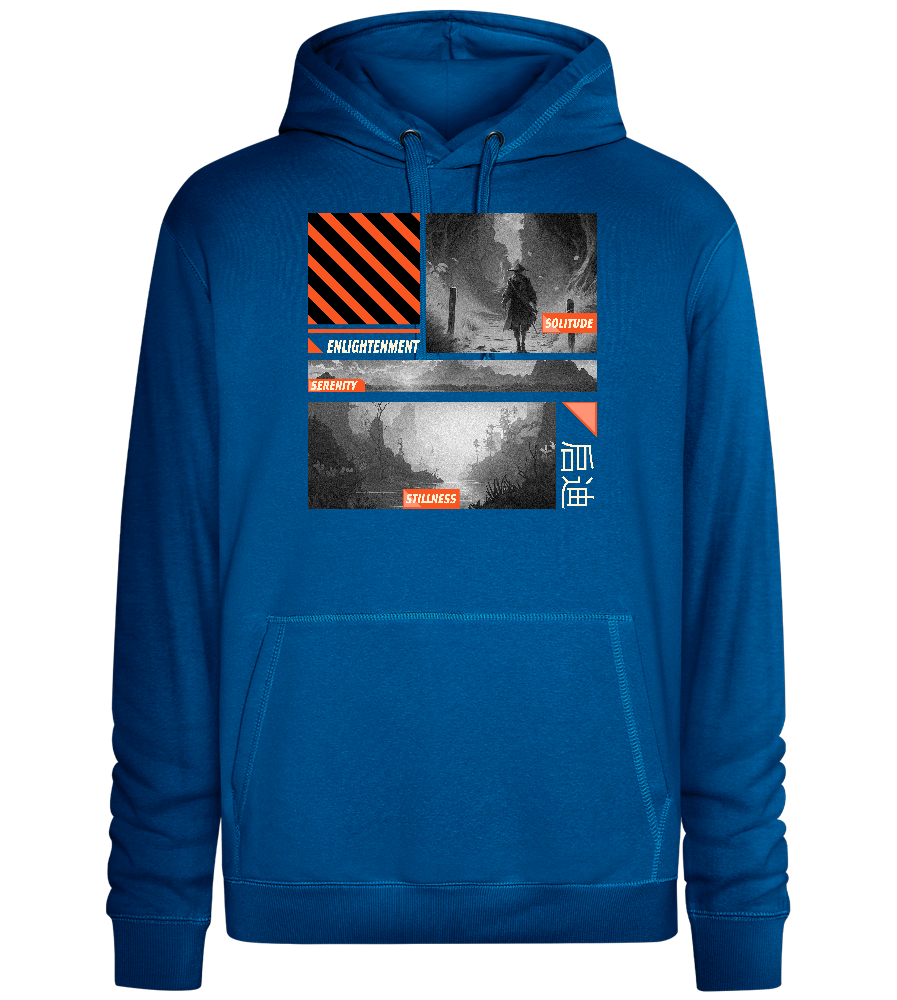 Definition of Enlightenment Design - Premium unisex hoodie_ROYAL_front