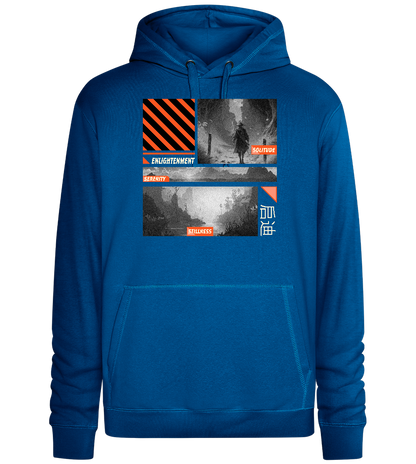 Definition of Enlightenment Design - Premium unisex hoodie_ROYAL_front