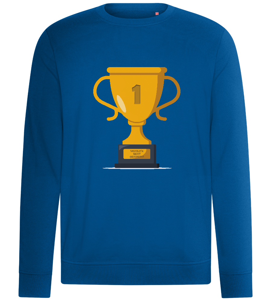 Best Grandpa Design - Comfort unisex sweater_ROYAL_front