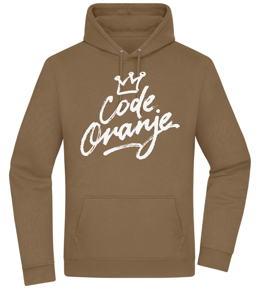 Code Oranje Kroontje Design - Premium Essential Unisex Hoodie_ARMY_front