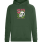 Skull Love Death Design - Comfort unisex hoodie_GREEN BOTTLE_front