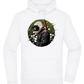 Samurai Bike Design - Premium Essential Unisex Hoodie_WHITE_front