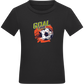 Goal Time Ball Design - Comfort kids fitted t-shirt_DEEP BLACK_front