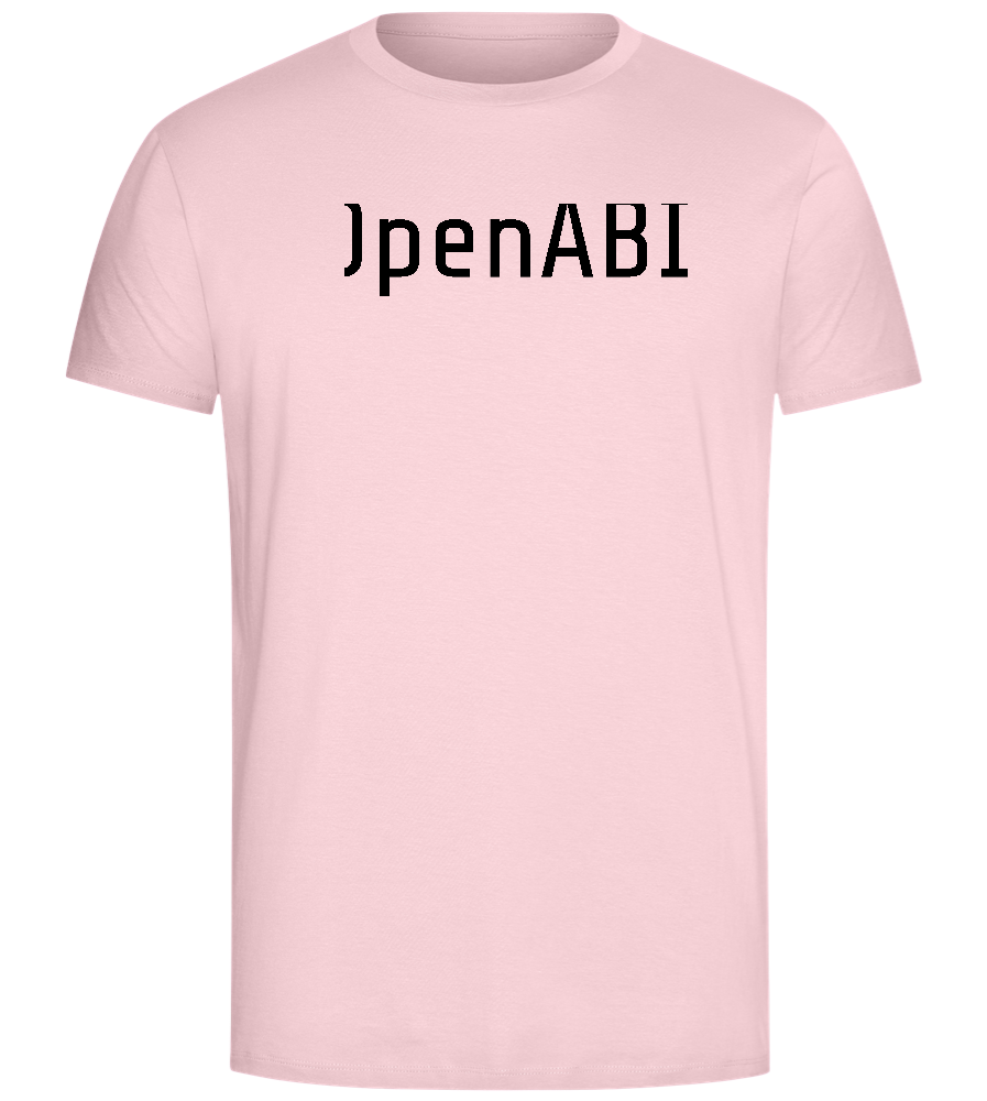 OpenABI Design - Comfort Unisex T-Shirt_CANDY PINK_front