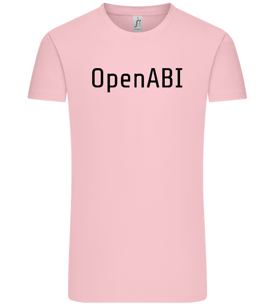 OpenABI Design - Comfort Unisex T-Shirt_CANDY PINK_front