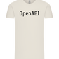 OpenABI Design - Comfort Unisex T-Shirt_ECRU_front