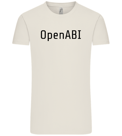OpenABI Design - Comfort Unisex T-Shirt_ECRU_front