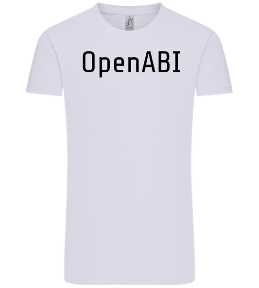 OpenABI Design - Comfort Unisex T-Shirt_LILAK_front