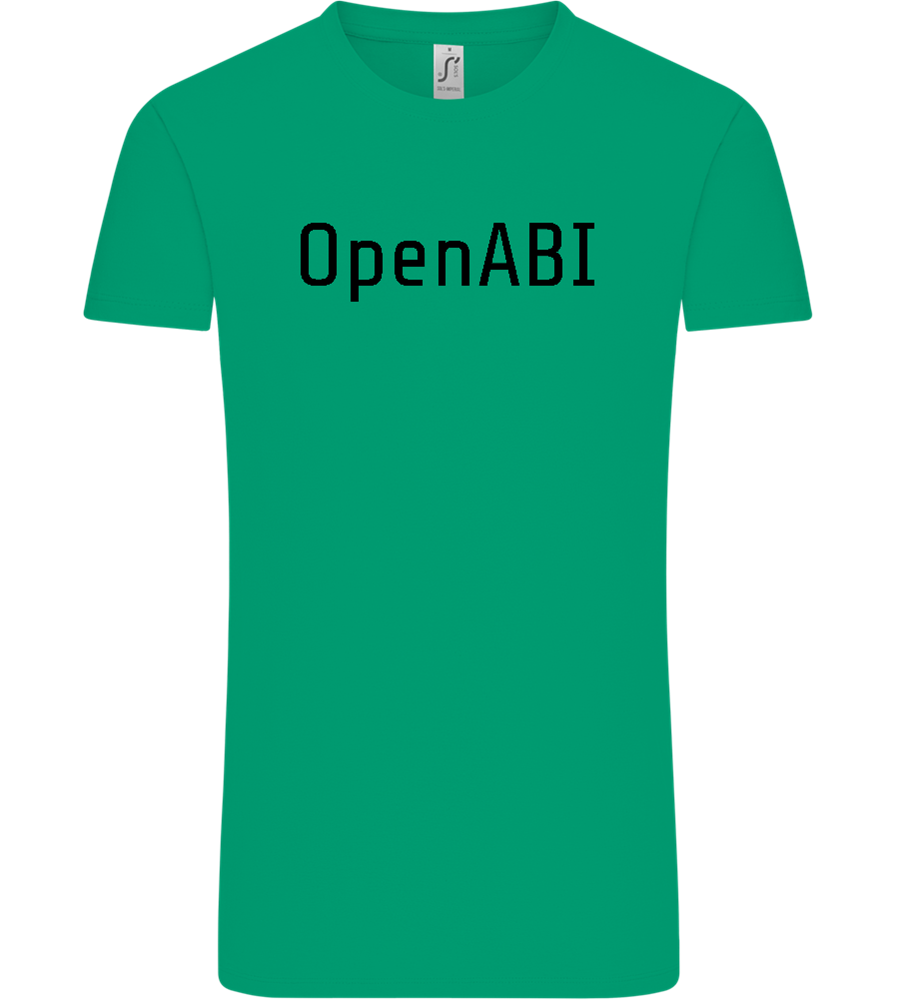 OpenABI Design - Comfort Unisex T-Shirt_SPRING GREEN_front
