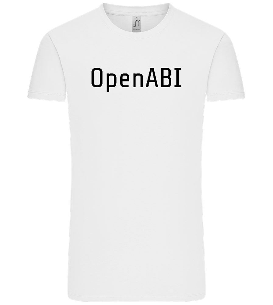 OpenABI Design - Comfort Unisex T-Shirt_WHITE_front