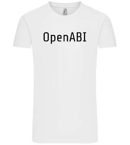 OpenABI Design - Comfort Unisex T-Shirt_WHITE_front