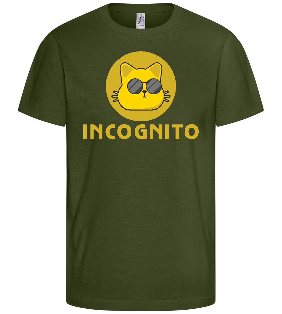 Incognito Design - Basic kids t-shirt_ARMY_front