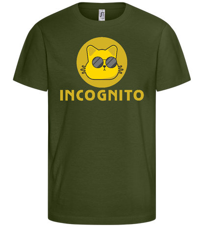 Incognito Design - Basic kids t-shirt_ARMY_front