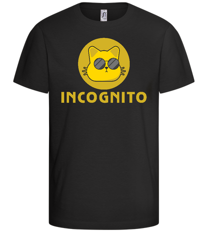 Incognito Design - Basic kids t-shirt_DEEP BLACK_front