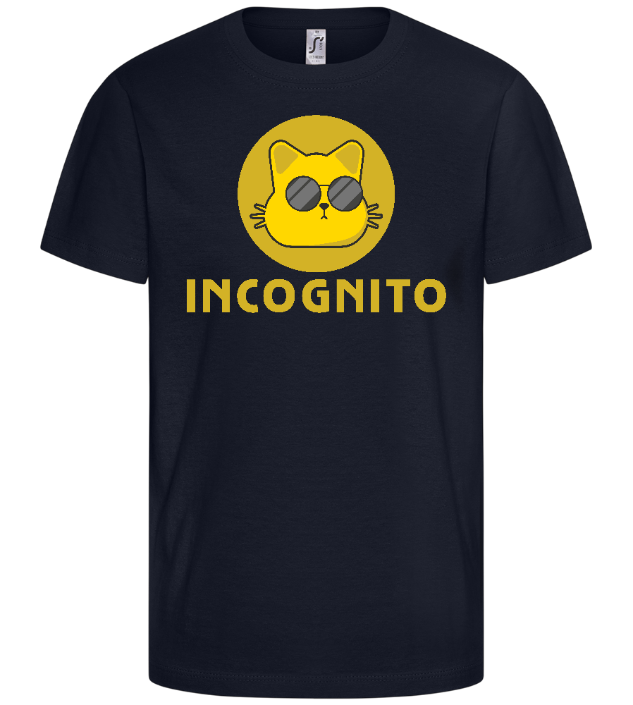 Incognito Design - Basic kids t-shirt_FRENCH NAVY_front