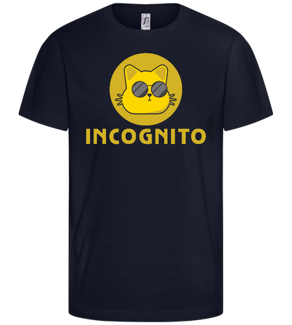 Incognito Design - Basic kids t-shirt_FRENCH NAVY_front