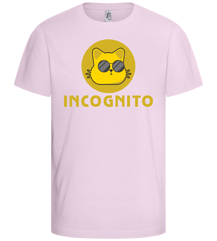 Incognito Design - Basic kids t-shirt_LIGHT PINK_front