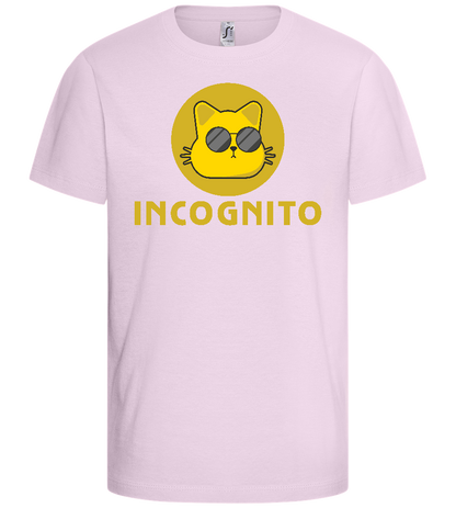 Incognito Design - Basic kids t-shirt_LIGHT PINK_front