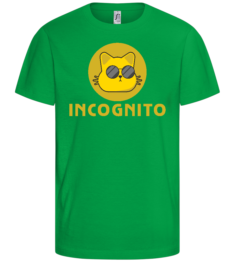 Incognito Design - Basic kids t-shirt_MEADOW GREEN_front