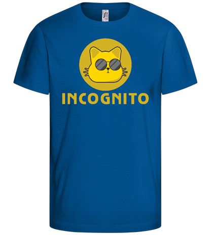 Incognito Design - Basic kids t-shirt_ROYAL_front