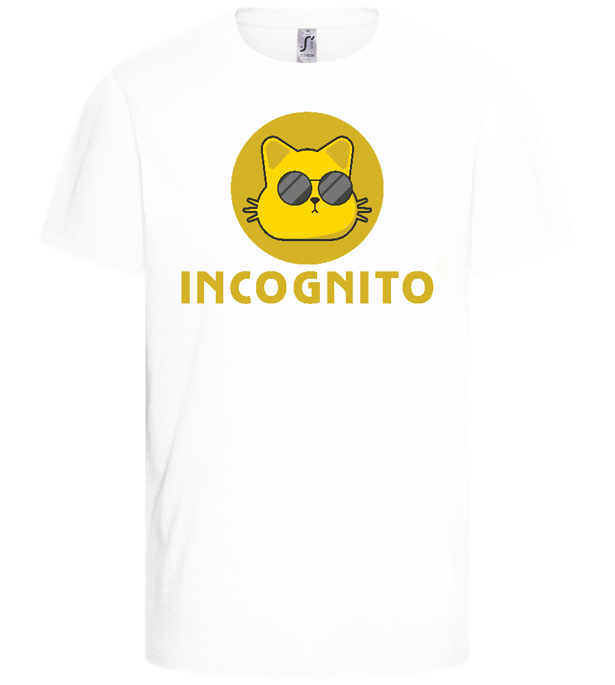 Incognito Design - Basic kids t-shirt_WHITE_front