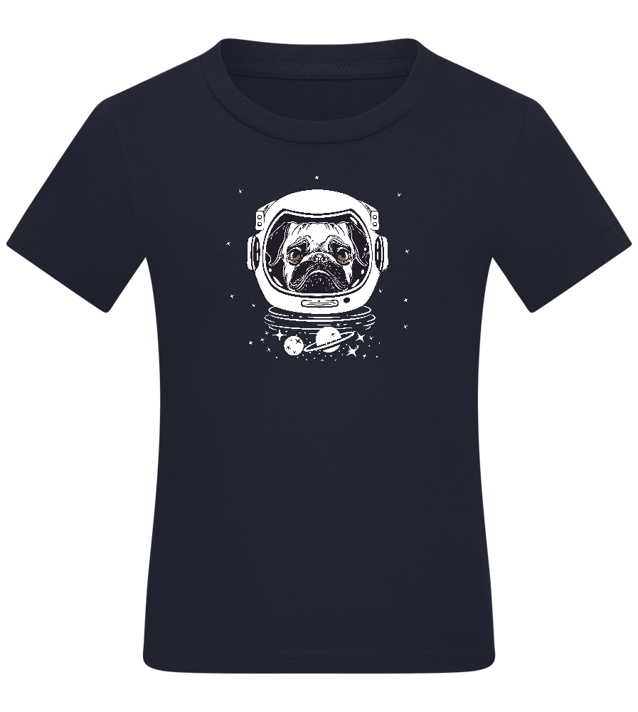 Astrodog Design - Comfort boys fitted t-shirt_FRENCH NAVY_front