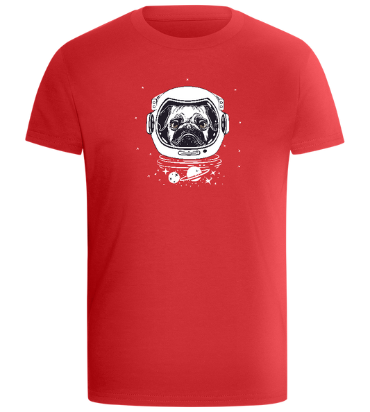 Astrodog Design - Comfort boys fitted t-shirt_RED_front