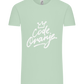 Code Oranje Kroontje Design - Comfort Unisex T-Shirt_ICE GREEN_front