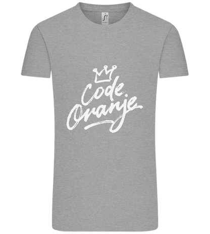 Code Oranje Kroontje Design - Comfort Unisex T-Shirt_ORION GREY_front