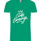 Code Oranje Kroontje Design - Comfort Unisex T-Shirt_SPRING GREEN_front