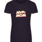 MVP Mom Design - Comfort women's fitted t-shirt_FRENCH NAVY_front